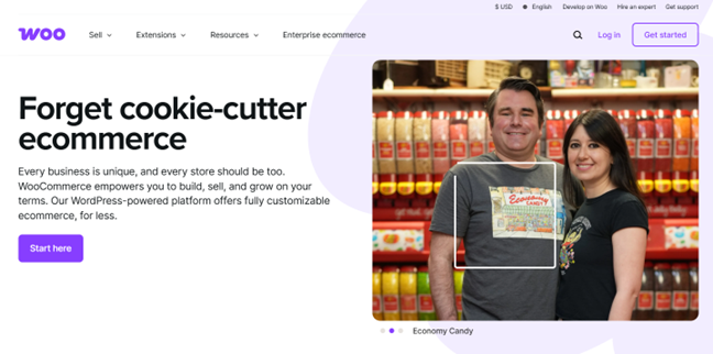WooCommerceプラグインの画像