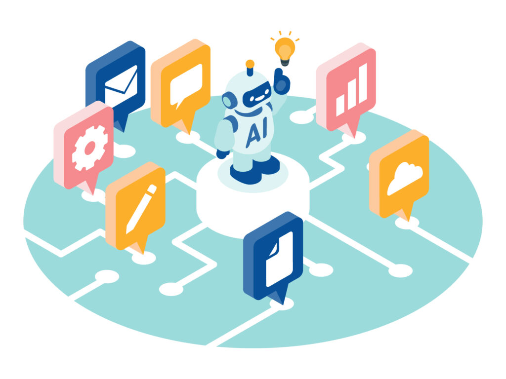 AIを中心に、メールやデータ解析などの機能が広がっている画像