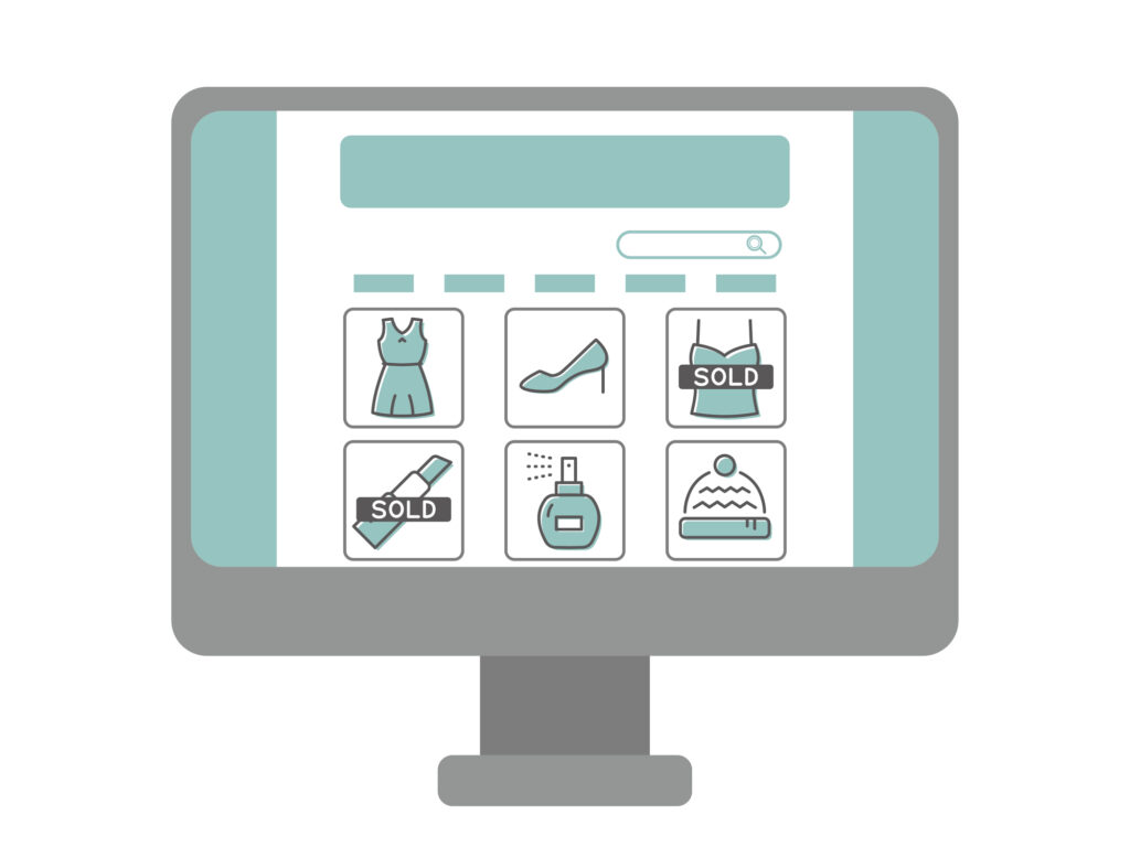 ecサイトの商品一覧ページ